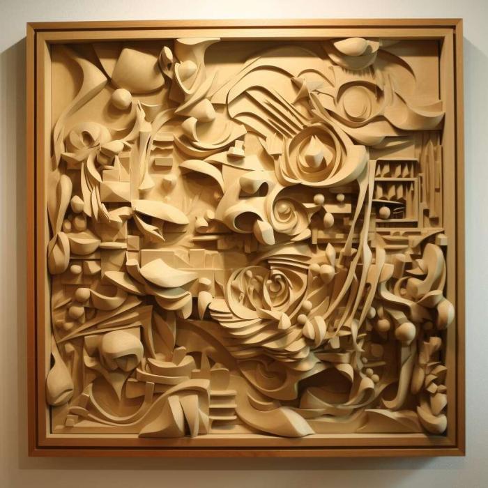 نموذج ثلاثي الأبعاد لآلة CNC 3D Art 